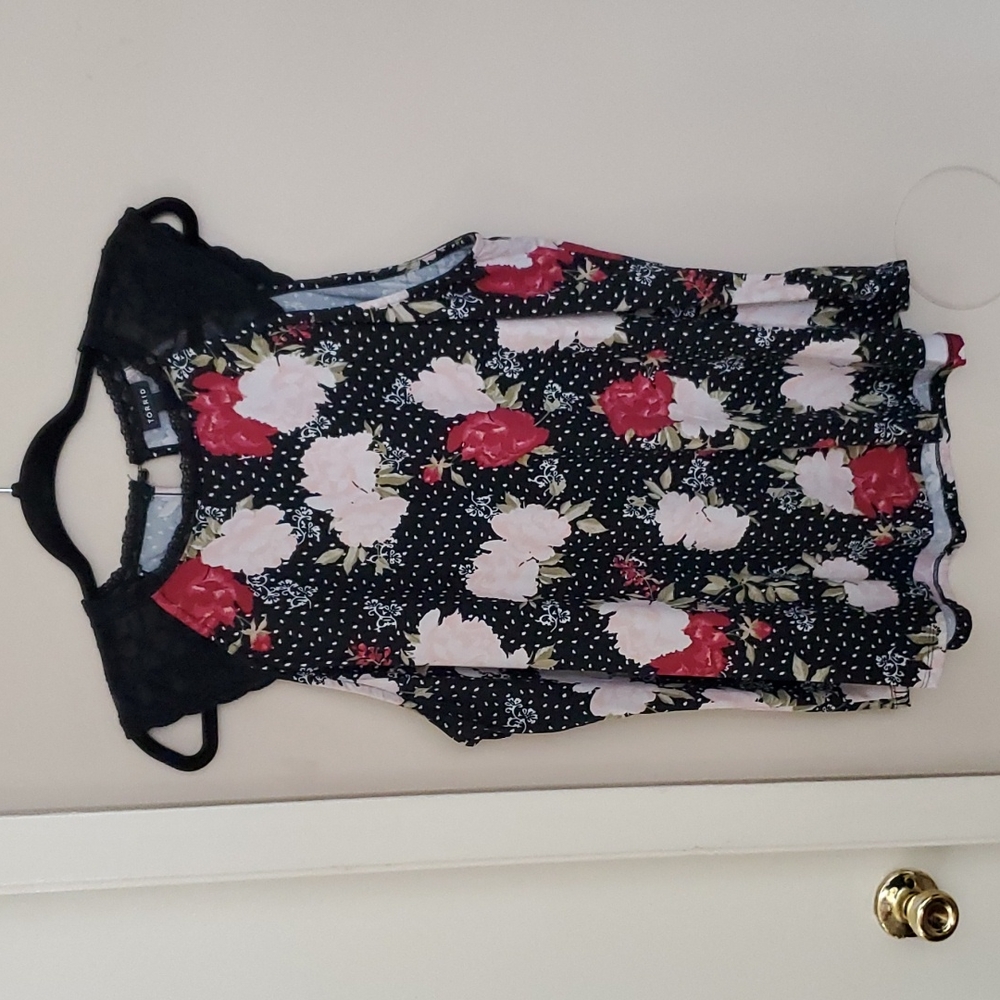 Flower Lace Top